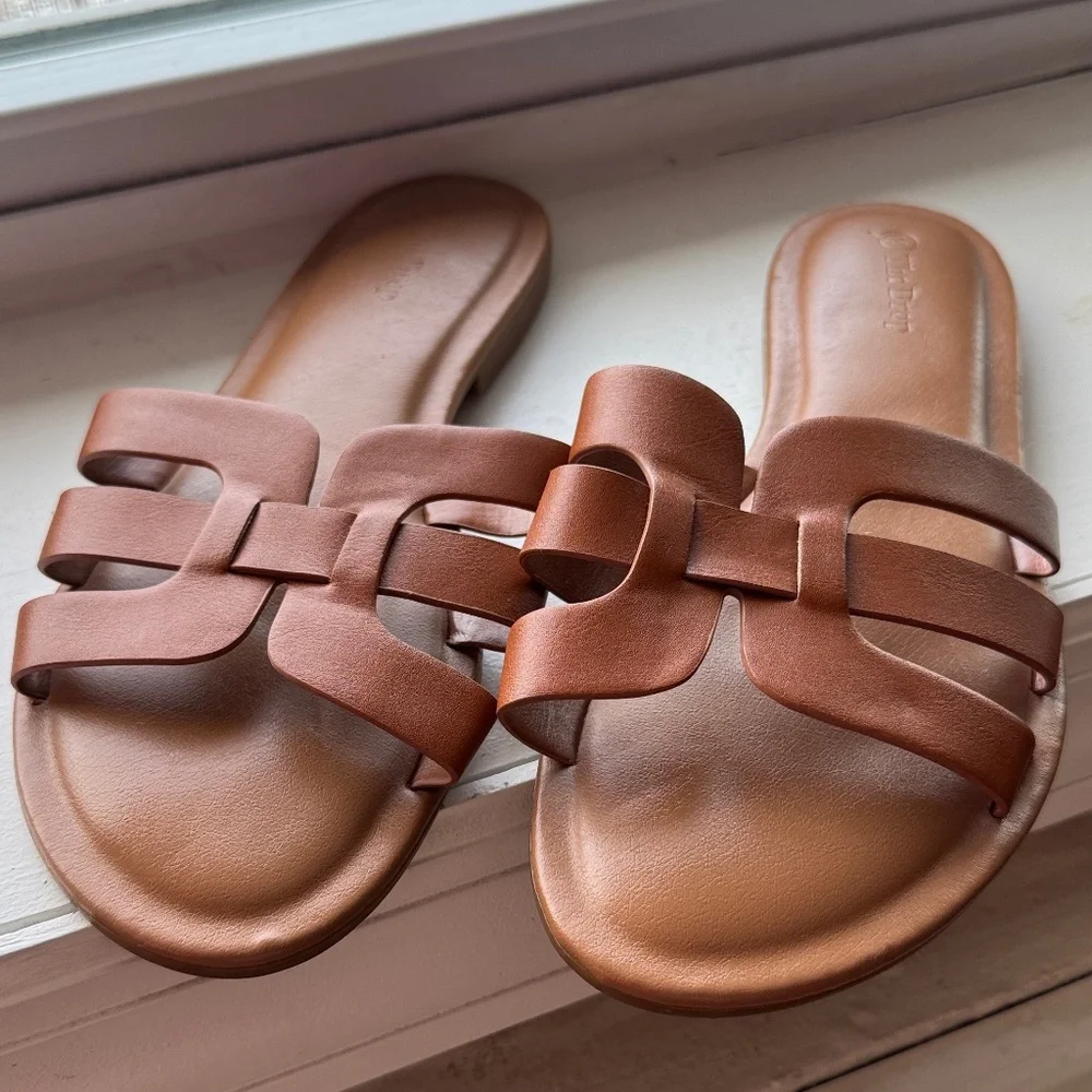 The Drop‎ Women's Monika Sandal, Mocha, 9.5 US